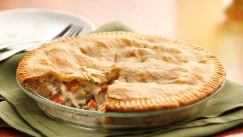 Classic Homemade Chicken Pot Pie Recipe